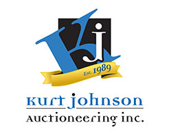 logo for event auctioneer - Kurt Johnson Auctioneering